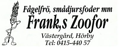 Frank´s Zoofor Mat >Smådjursmarknad